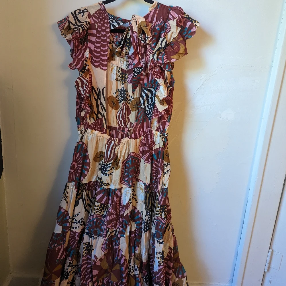 Scotch and Soda Open Back Maxi Dress - Picture 2 of 8